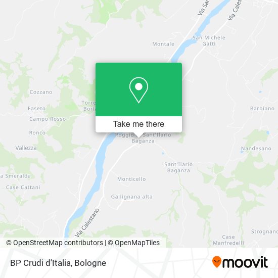 BP Crudi d'Italia map
