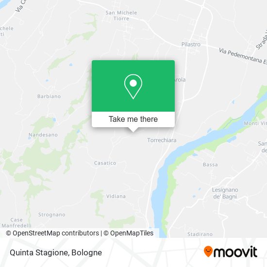 Quinta Stagione map