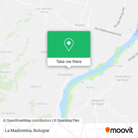 La Madonnina map