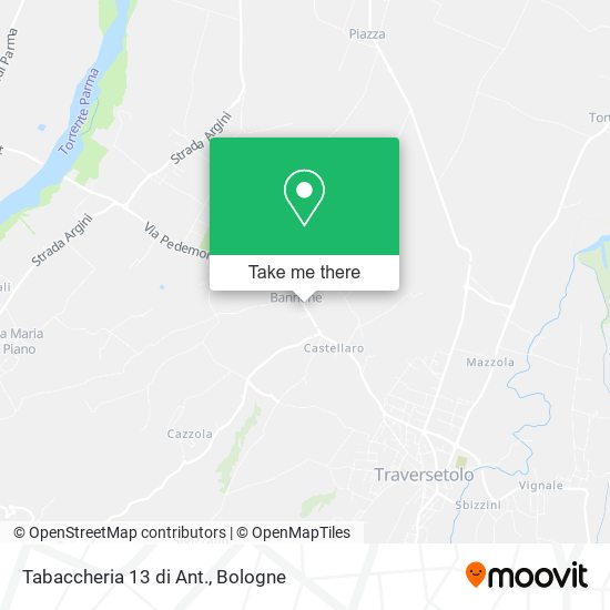 Tabaccheria 13 di Ant. map