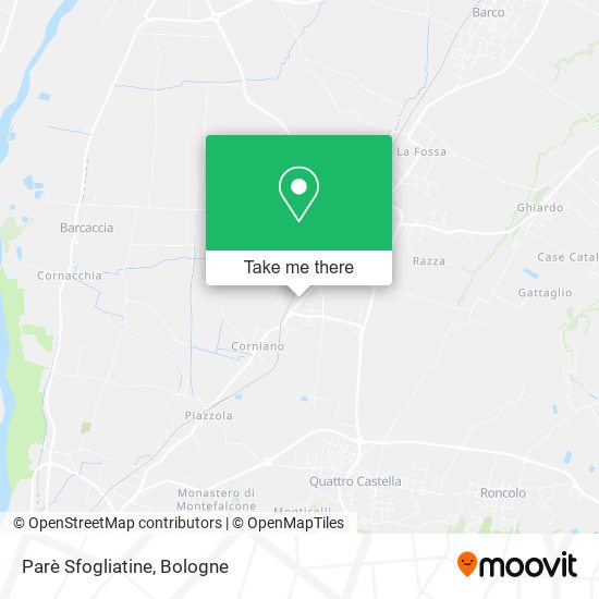 Parè Sfogliatine map