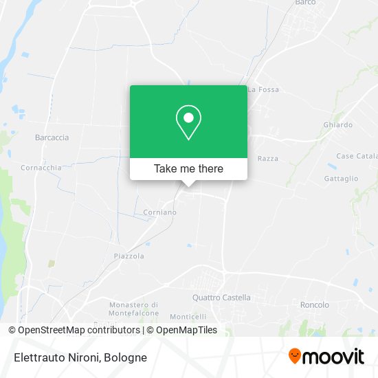 Elettrauto Nironi map