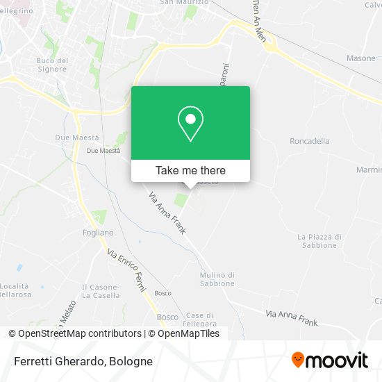 Ferretti Gherardo map