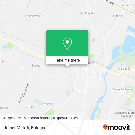 Icmet Metalli map