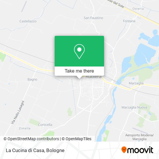 La Cucina di Casa map