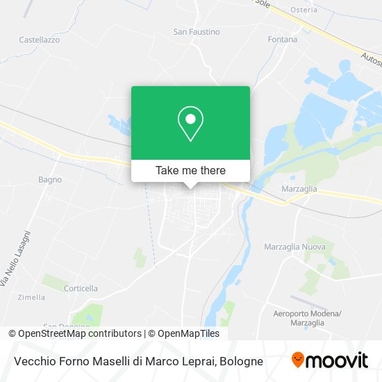 Vecchio Forno Maselli di Marco Leprai map