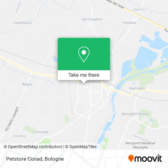 Petstore Conad map
