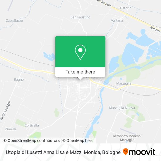Utopia di Lusetti Anna Lisa e Mazzi Monica map