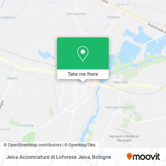 Jeica Acconciature di Loforese Jeica map