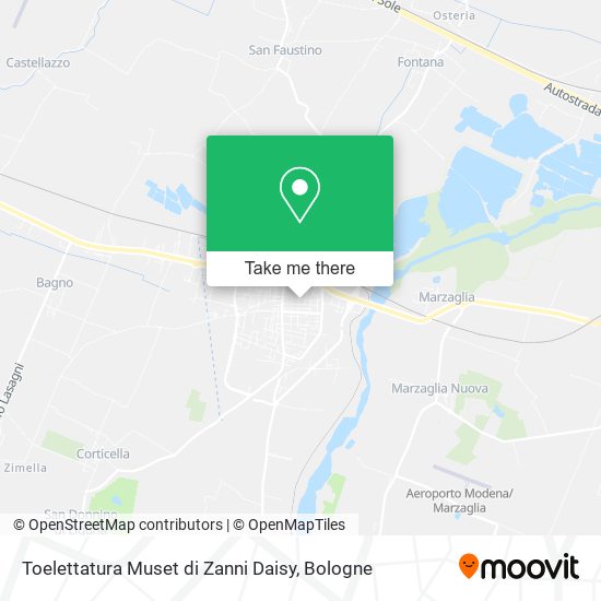 Toelettatura Muset di Zanni Daisy map