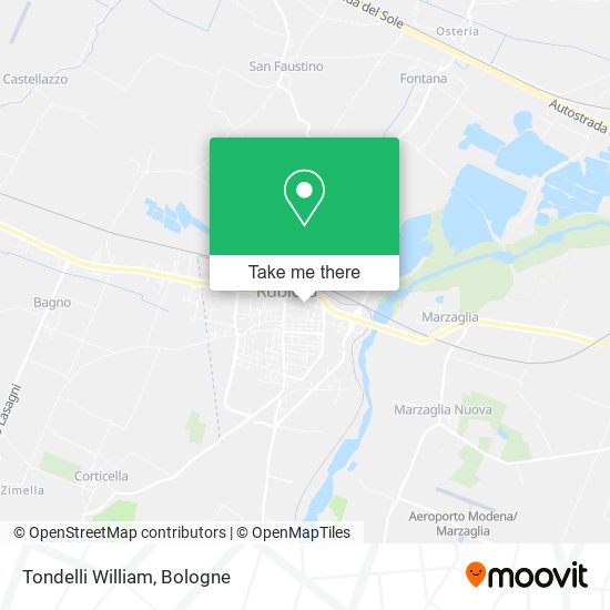 Tondelli William map