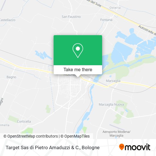 Target Sas di Pietro Amaduzzi & C. map