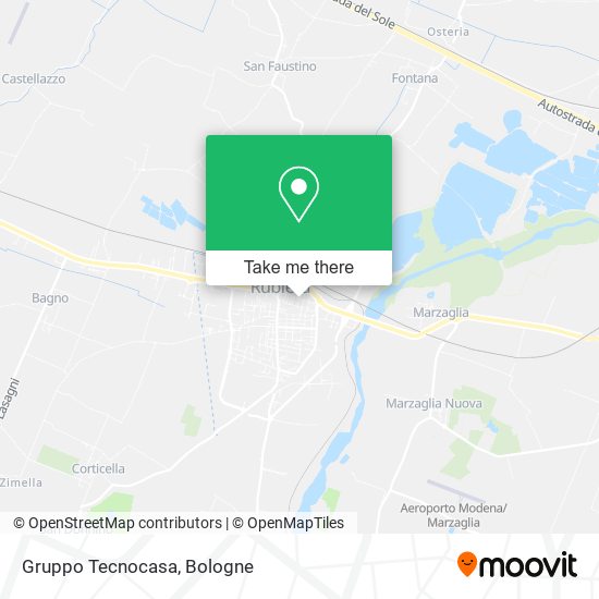 Gruppo Tecnocasa map