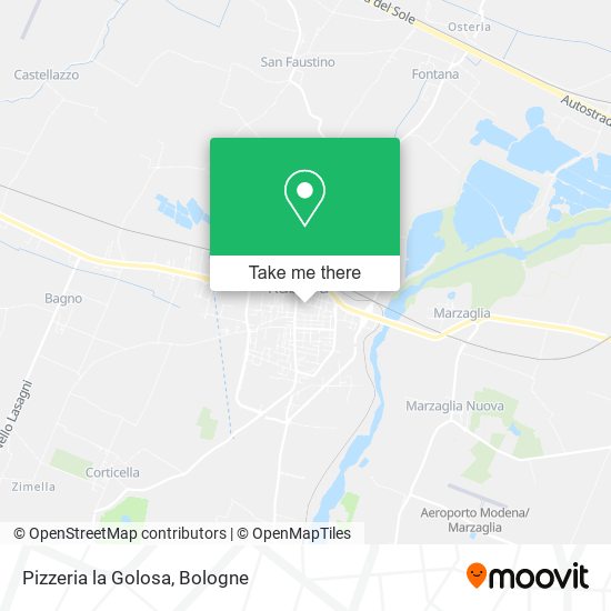 Pizzeria la Golosa map