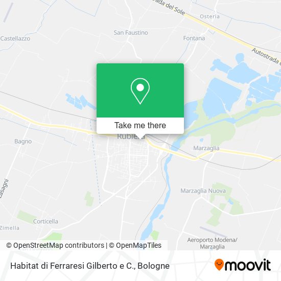 Habitat di Ferraresi Gilberto e C. map