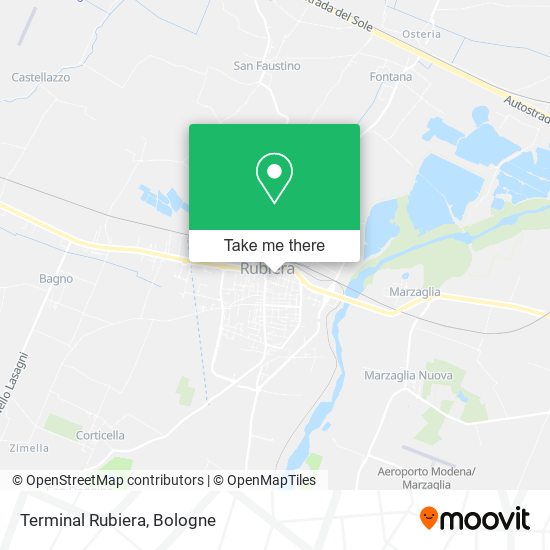 Terminal Rubiera map