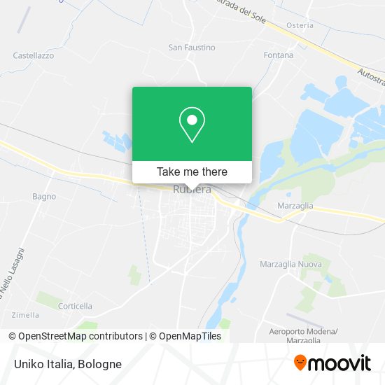 Uniko Italia map