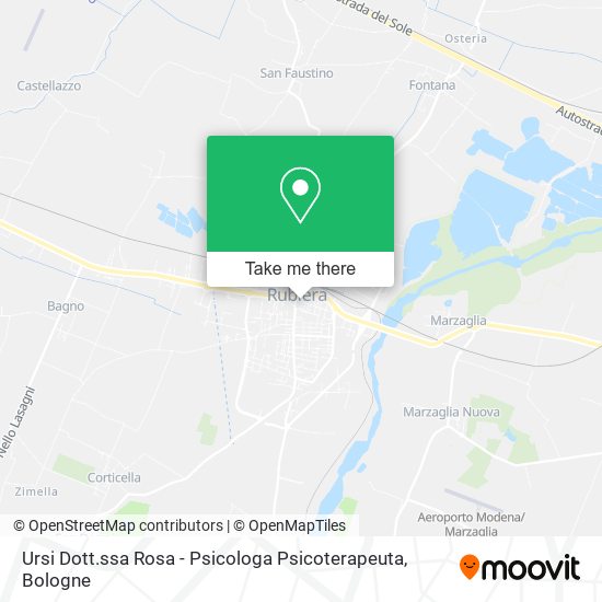 Ursi Dott.ssa Rosa - Psicologa Psicoterapeuta map