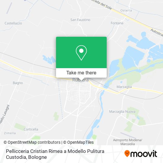 Pellicceria Cristian Rimea a Modello Pulitura Custodia map