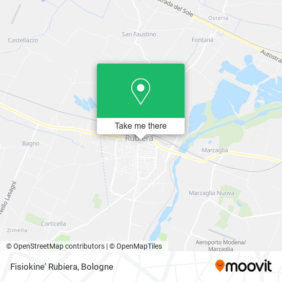 Fisiokine' Rubiera map