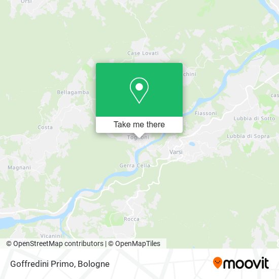 Goffredini Primo map