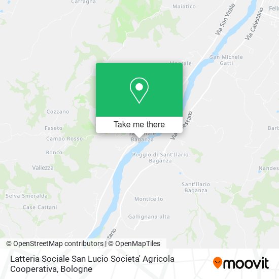 Latteria Sociale San Lucio Societa' Agricola Cooperativa map