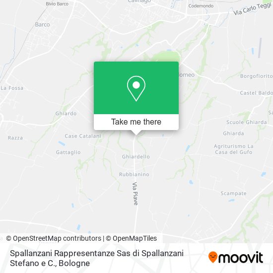 Spallanzani Rappresentanze Sas di Spallanzani Stefano e C. map