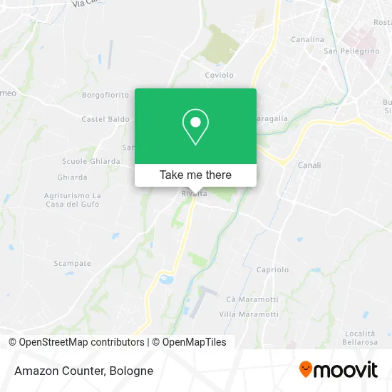 Amazon Counter map