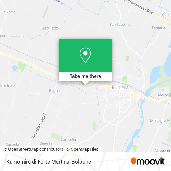 Kamomiru di Forte Martina map