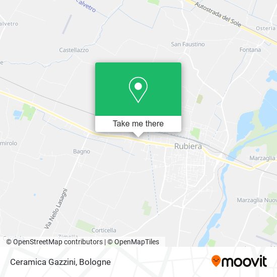 Ceramica Gazzini map