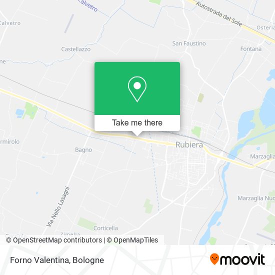 Forno Valentina map