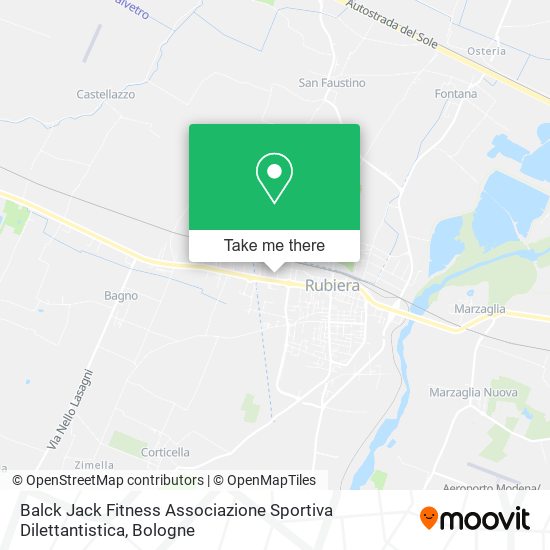 Balck Jack Fitness Associazione Sportiva Dilettantistica map