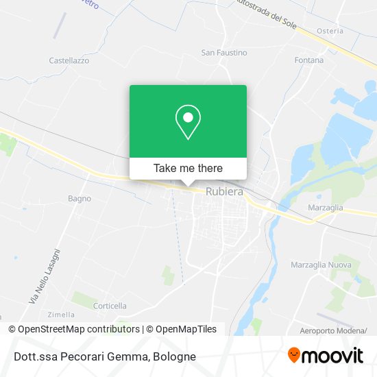 Dott.ssa Pecorari Gemma map