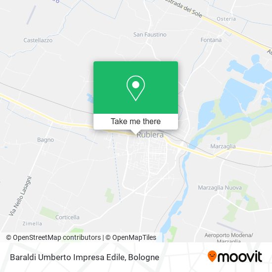 Baraldi Umberto Impresa Edile map