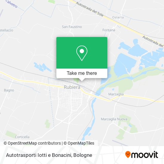 Autotrasporti Iotti e Bonacini map