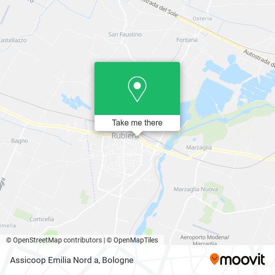 Assicoop Emilia Nord a map