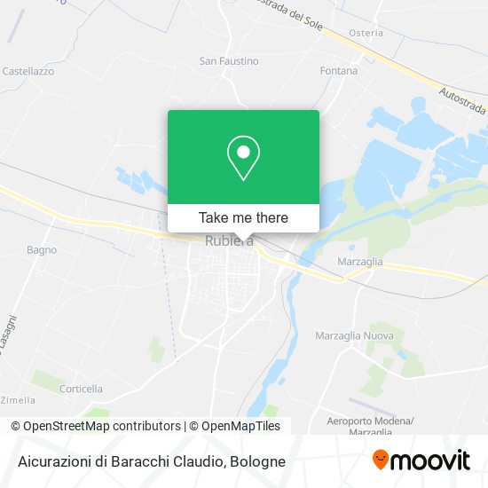 Aicurazioni di Baracchi Claudio map