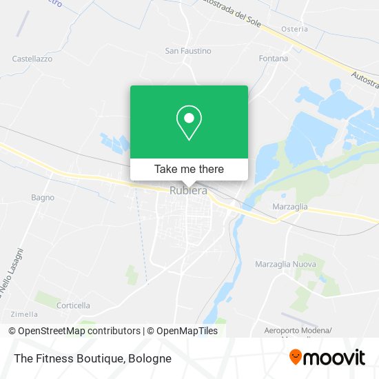 The Fitness Boutique map