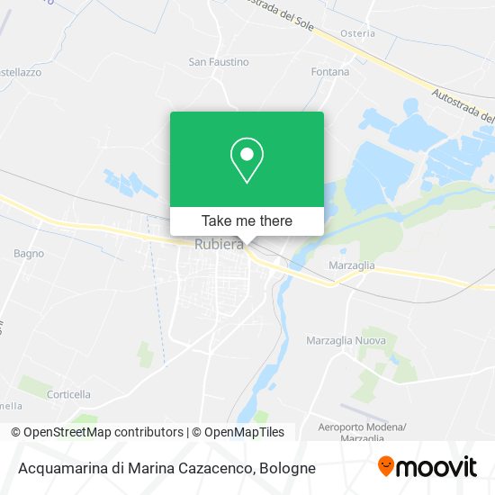 Acquamarina di Marina Cazacenco map