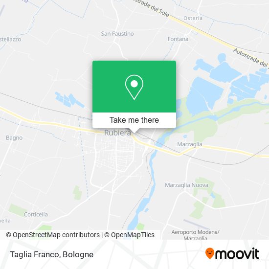 Taglia Franco map