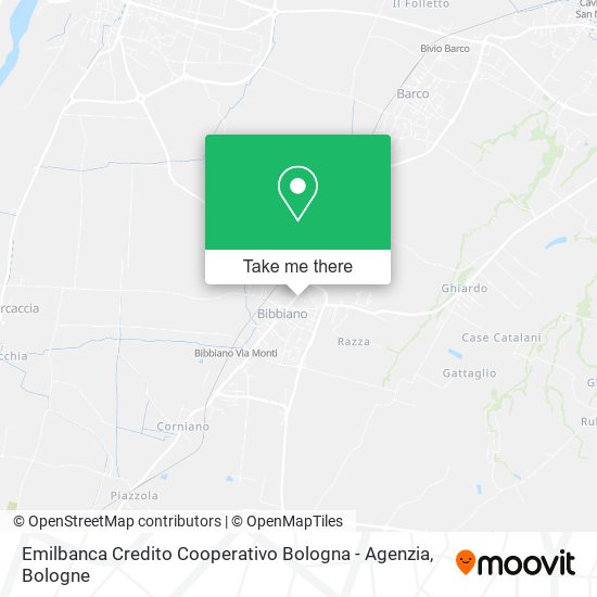 Emilbanca Credito Cooperativo Bologna - Agenzia map