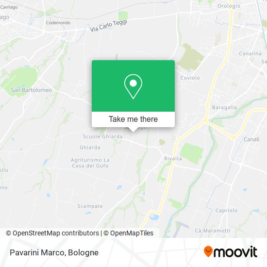 Pavarini Marco map