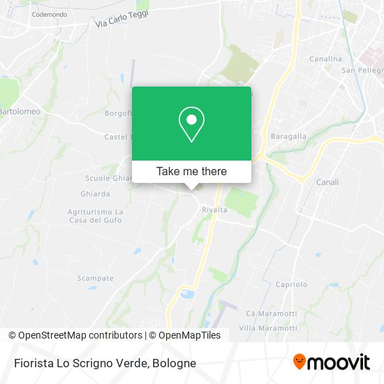 Fiorista Lo Scrigno Verde map