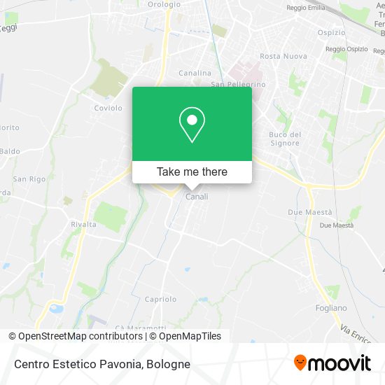 Centro Estetico Pavonia map