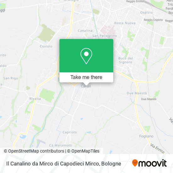 Il Canalino da Mirco di Capodieci Mirco map