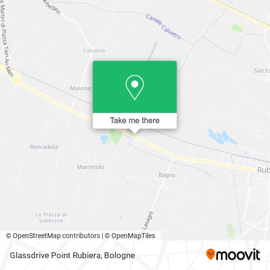 Glassdrive Point Rubiera map
