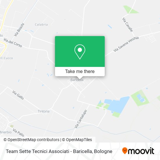Team Sette Tecnici Associati - Baricella map