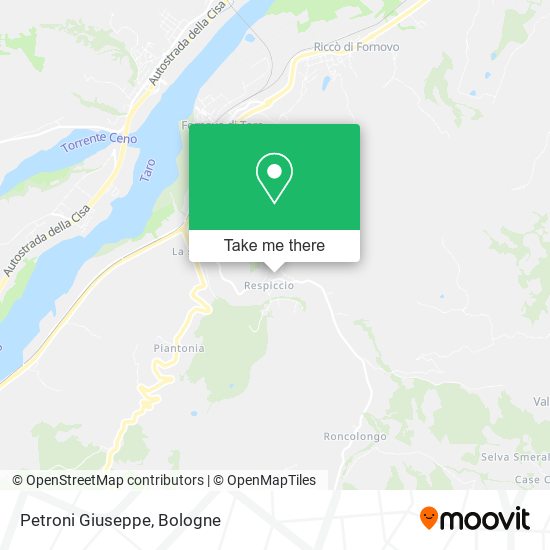 Petroni Giuseppe map