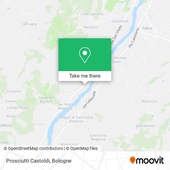 Prosciutti Castoldi map