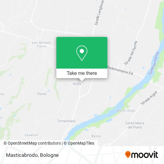Masticabrodo map